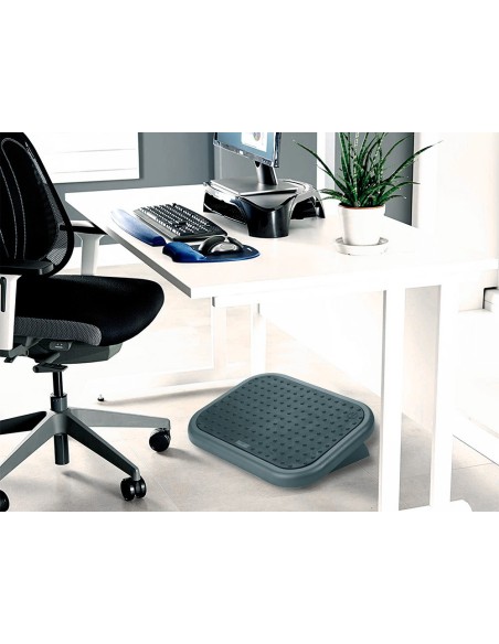 REPOSAPIES PLAST.AJUSTABLE Q-CON.ALFOMBRILLA CAUCHO 450x33