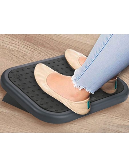 REPOSAPIES PLAST.AJUSTABLE Q-CON.ALFOMBRILLA CAUCHO 450x33