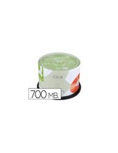 CD-R Q-CON. CAP. 700MB DURACION 80MIN VELOCIDAD 52X 50 UDS. 2