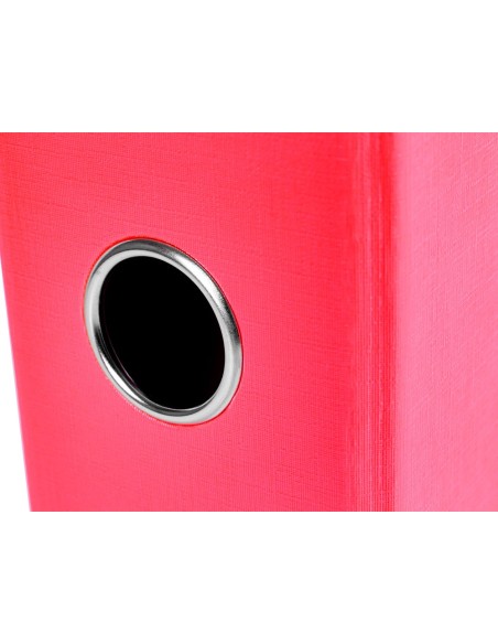 ARCH.PAL.LIDERPAPEL C.FORRADO FL.ROJO C/RADO