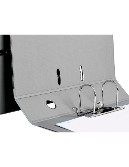 ARCH.PAL.LIDERPAPEL C.FORRADO FL.GRIS C/RADO