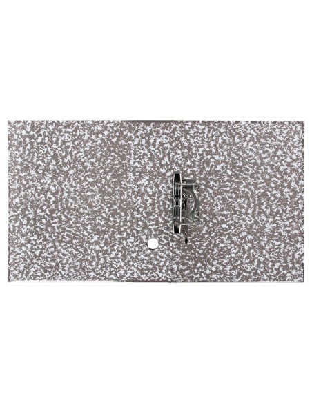 ARCH.PAL.LIDERPAPEL CARTON FORRADO FOLIO JASPEADO GRIS CLASSIC RED