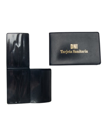 FUNDA PORTACARNET SEGURIDAD SOCIAL OPACA PVC