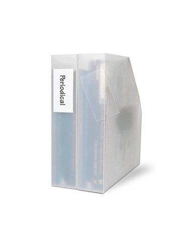 FUNDA AUTOADHESIVA Q-CONNECT PARA LOMO CARPETA 55X102MMPACK 6 U.