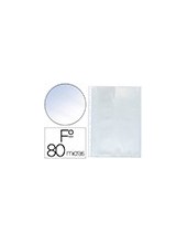 FUNDA MULTITAL.Q-CONNECT FL.80 MC CRISTAL 100U**52385 2