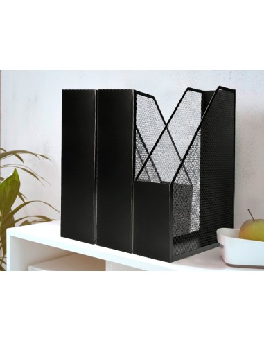 REVISTERO METALICO Q-CON.REJILLA GXA29 NEGRO 87X295X250MM