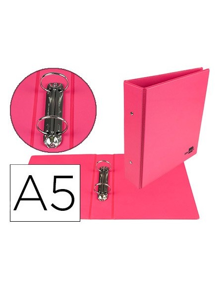 CARPETA 4º 4 ANILLAS 25 MM REDONDAS LIDER CARTON FORR PVC FUC CARPETA 4º 4 ANILLAS 25 MM REDONDAS LIDER CARTON FORR PVC FUC
