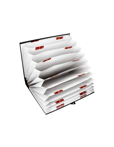 CARPETA FUELLE A-Z C.FORRADO FL.NEGRA