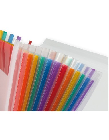 CARPETA BEAUT.CLASIF.FUELLE 42159 PP DIN A4 TTE 2 HUECOS TARJETAS SPE