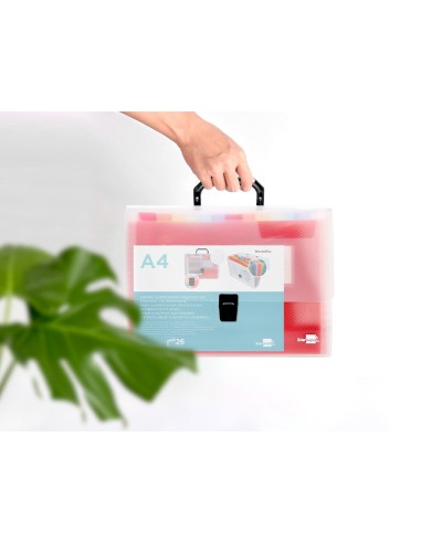 CARPETA BEAUT.CLASIF.FUELLE 45144 PP DIN A4 TPTE.-C/ASA SPECTRAFILE 1