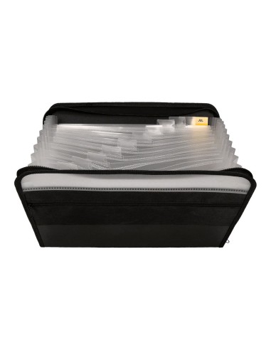 CARPETA  CLASIFICADOR FUELLE PP.A4 13 DEP.CIERRE