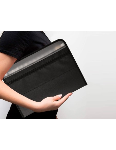 CARPETA  CLASIFICADOR FUELLE PP.A4 13 DEP.CIERRE