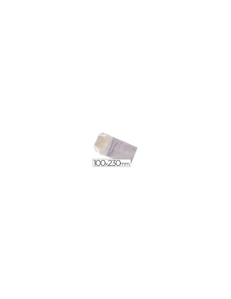BOLSAS CELOFAN 100X230 MM PAQUETE 100 BOLSAS CELOFAN 100X230 MM PAQUETE 100