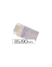 BOLSAS CELOFAN 85X190 MM PAQUETE 100 2