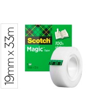 CINTA ADH. SCOTCH-MAGIC 33 MT X 19 MM