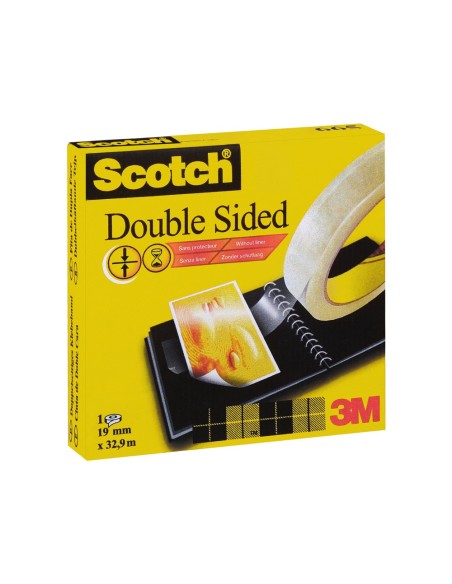 CINTA ADH. SCOTCH DOS CARAS 33X19 MM