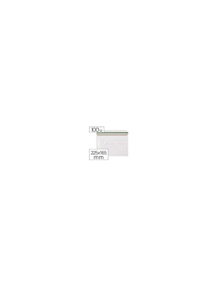 SOBRE AUTOADHESIVO Q-CON.225X165MM VENTANA TPTE.PQ.DE 100 UD. SOBRE AUTOADHESIVO Q-CON.225X165MM VENTANA TPTE.PQ.DE 100 UD.