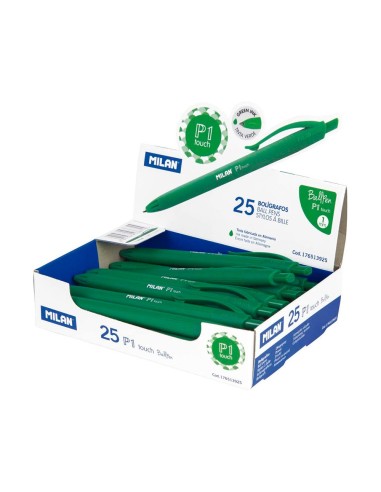 BOLIGRAFO MILAN P1 RETRACTIL 1 MM TOUCH VER.