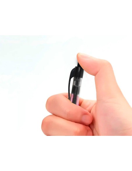 BOLIGRAFO Q-CON NEGRO RETRACTIL -CON SUJECION DE CAUCHO