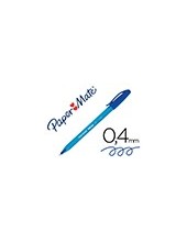 BOLIGRAFO PAPER MATE INKJOY 100 PUNTA MEDIA TRAZO 1MM AZUL 2