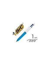 BOLIGRAFO BIC CUATRO COLORES MINI PUNTA MEDIA 1MM 2