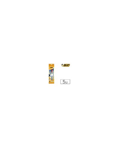 BOLIGRAFO BIC CRISTAL MEDIUM BOLSA 5U. SURT.2 AZ /1 NG./1 RJ /1 VE BOLIGRAFO BIC CRISTAL MEDIUM BOLSA 5U. SURT.2 AZ /1 NG./1 RJ /1 VE