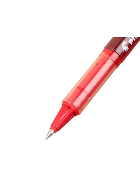 ROTULADOR PILOT ROLLER V-BALL ROJO 0.5 MM