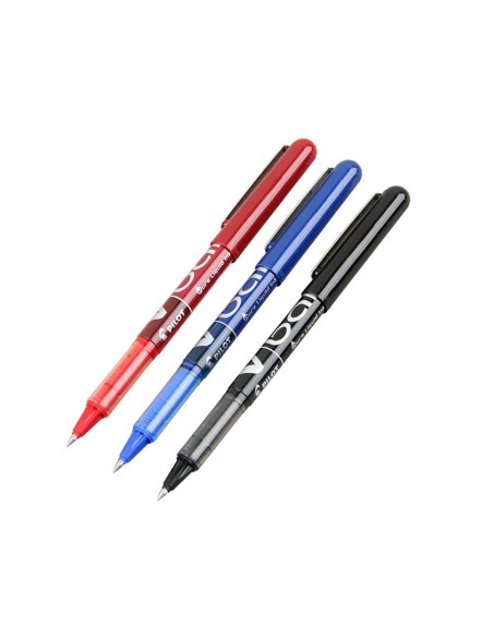 ROTULADOR PILOT ROLLER V-BALL ROJO 0.5 MM