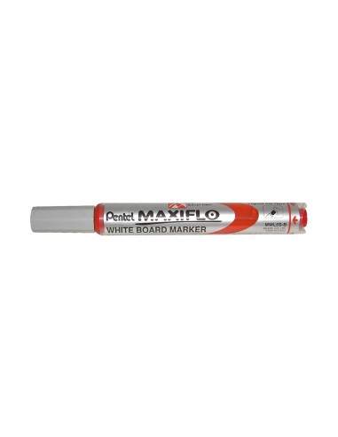 ROTULADOR MAXIFLO PENTEL PIZARRA BLANCA COLOR ROJO