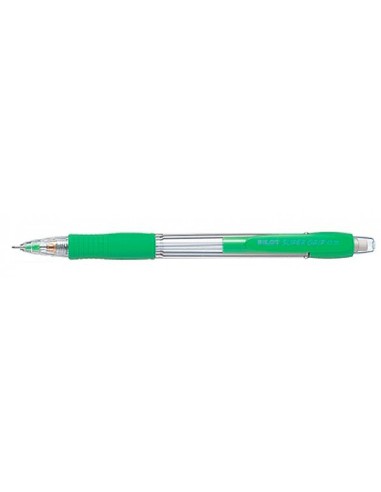 PORTAMINAS PILOT SUPER GRIP VER.CLARO 0,5 MM SUJECION CAUCHO