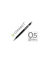 PORTAMINAS Q-CON.0,5 MM C/TRES MINAS CUERPO NEGRO CLIP METALICO 2