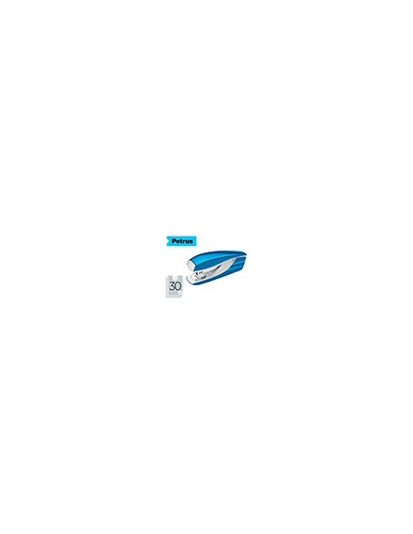 GRAPADORA PETRUS MOD 635 WOW AZUL METALIZADA CAPACIDAD 30 H. GRAPADORA PETRUS MOD 635 WOW AZUL METALIZADA CAPACIDAD 30 H.