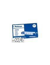 GRAPAS PETRUS Nº 22/6 COBREADAS CAJA 1000 2