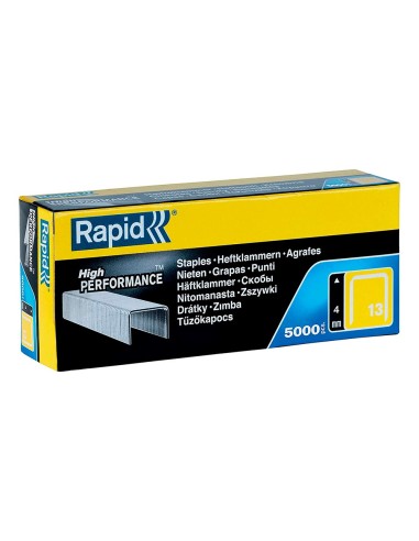 GRAPAS RAPID 13/4MM GALVANIZADA CAJA 5000 UD.