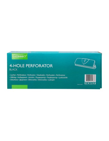 TALADRADOR Q-CON.KF01238 NEGRO 4 TAL.-ABERTURA 1,6 MM CAP. 16 H.