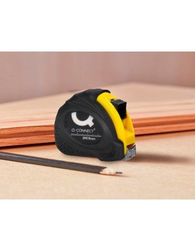 FLEXOMETRO Q-CON.5 MT C/FRENO MATERIAL ANTICHOQUE 19 MM ANCHO