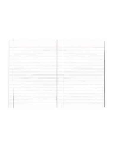 CUADERNO ENCOLADO SCRIPTUS A4 T.CARTON PAUTA 3.5MM 48H. 90GR. SURT.