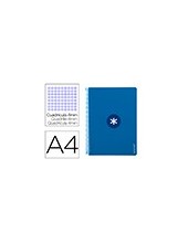 CUADERNO ESP. ANTARTIK A4 T.DURA 4MM 80H 90GR AZ. OSCURO 2