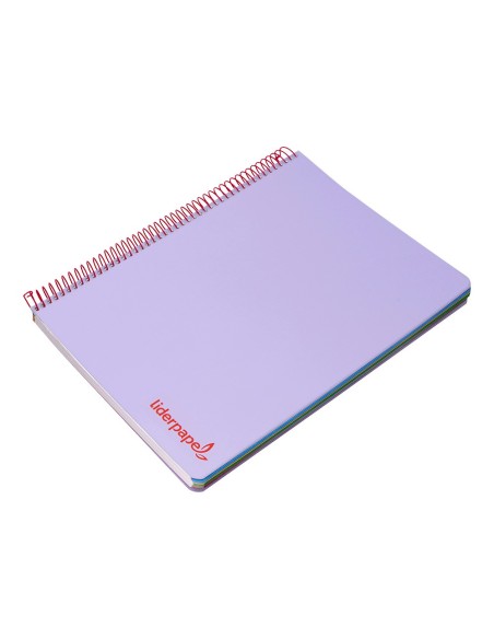 CUADERNO ESP. WONDER A5 T.PLASTICO MICRO 5MM 5B 6T. 120H 90GR. VIO