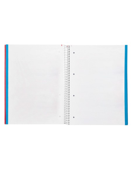 CUADERNO ESP. JOLLY A4 T.FORRADA MICRO LISO 5B 4T.140H 75GR. SURT.