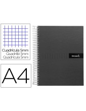 CUADERNO ESP. CRAFTY A4 T.FORRADA MICRO 120H 90GR. 5MM.5B.4T. NG.