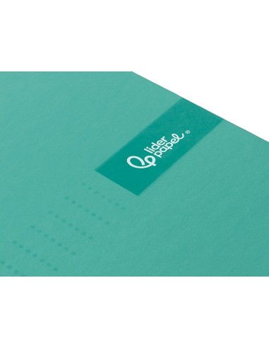 CUADERNO ESP. CRAFTY A4 T.FORRADA MICRO 120H 90GR. 5MM 5B.4T. TURQ.