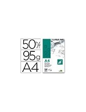 BLOC ENCOLADO LIDERPAPEL A4 PAPEL VEGETAL 50H0 95GR. 2