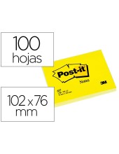 BLOC NOTAS ADH. POST-IT 74X100MM C/100 H.657-