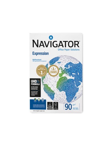 PAPEL FOTOCOP.NAVIGATOR DIN A4 90 GRAMOS PAQUETE 500 H. 108808