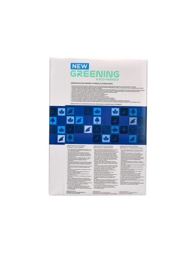 PAQ. PAPEL GREENING A4 80 GRAMOS PQ. 500 H. ECO-ECF PAQ. PAPEL GREENING A4 80 GRAMOS PQ. 500 H. ECO-ECF