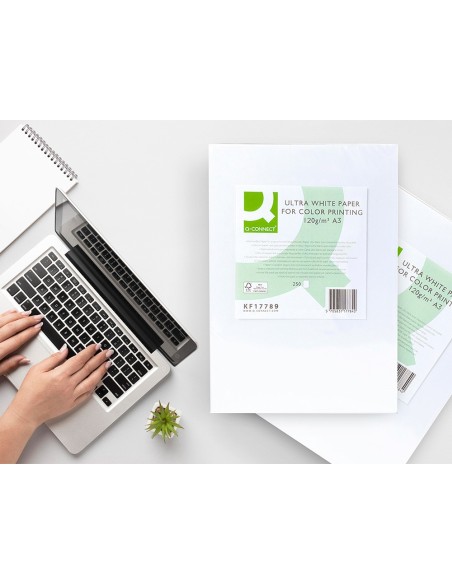 PAPEL FOTOCOPIADORA Q-CON ULTRA WHITE DIN A3 120 GR.PAQUETE DE 250 H.