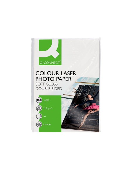 PAPEL Q-CON.FOTO GLOSSY A4 FOTOCOP.S EIMPS LASER PQ.100 H.21