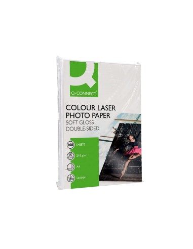 PAPEL Q-CON.FOTO GLOSSY A4 FOTOCOP.S EIMPS LASER PQ.100 H.21