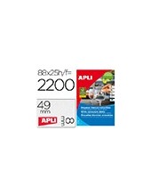 ETIQUETA ADH. APLI 10314 45X8MM JOYERIA REMOV. 25H. 2